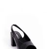 Shoes MILADYS | Wonderfit Peep Toe Block Heels Black