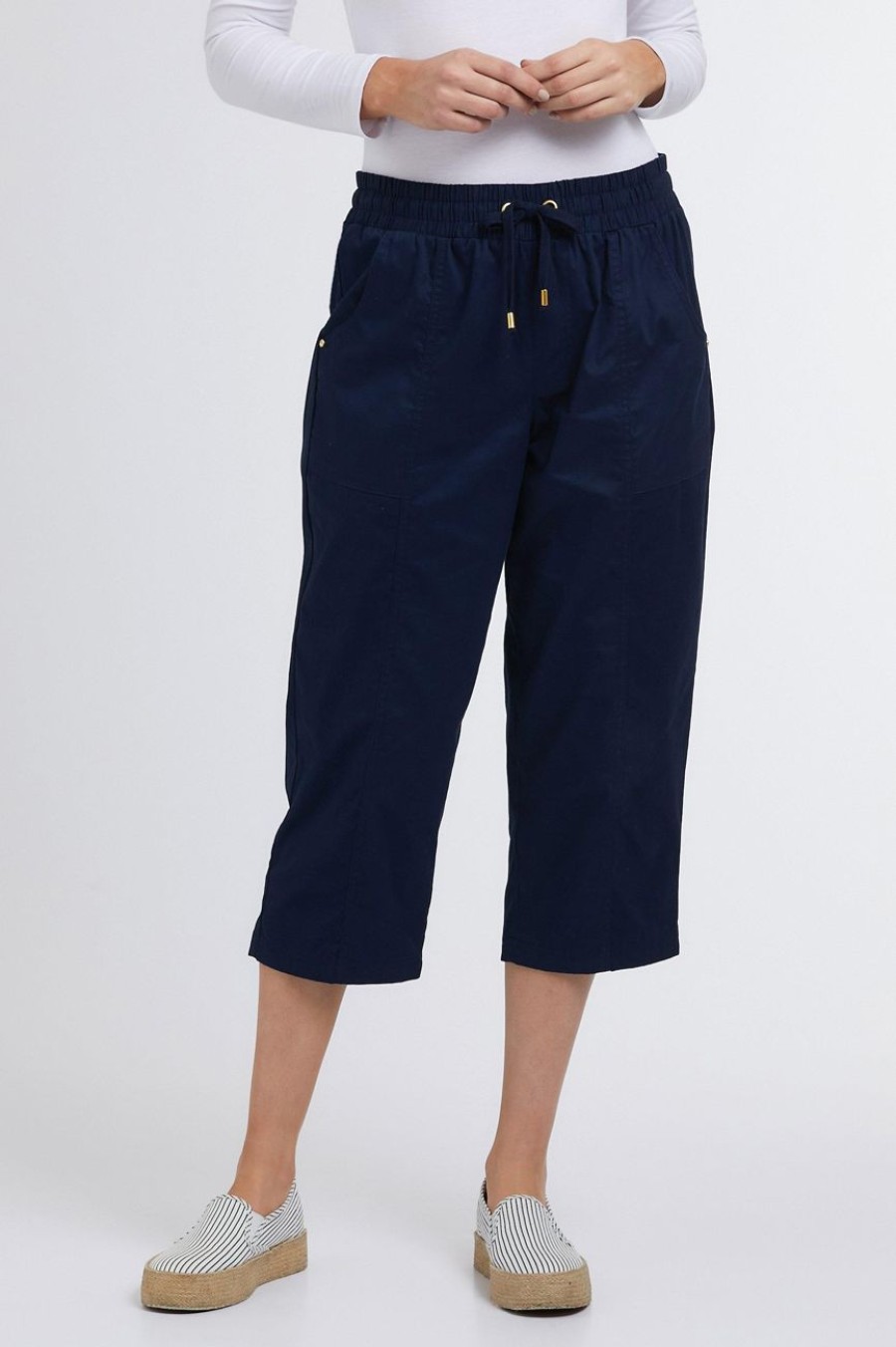 Clothing MILADYS | Cracker Cotton Crops Navy