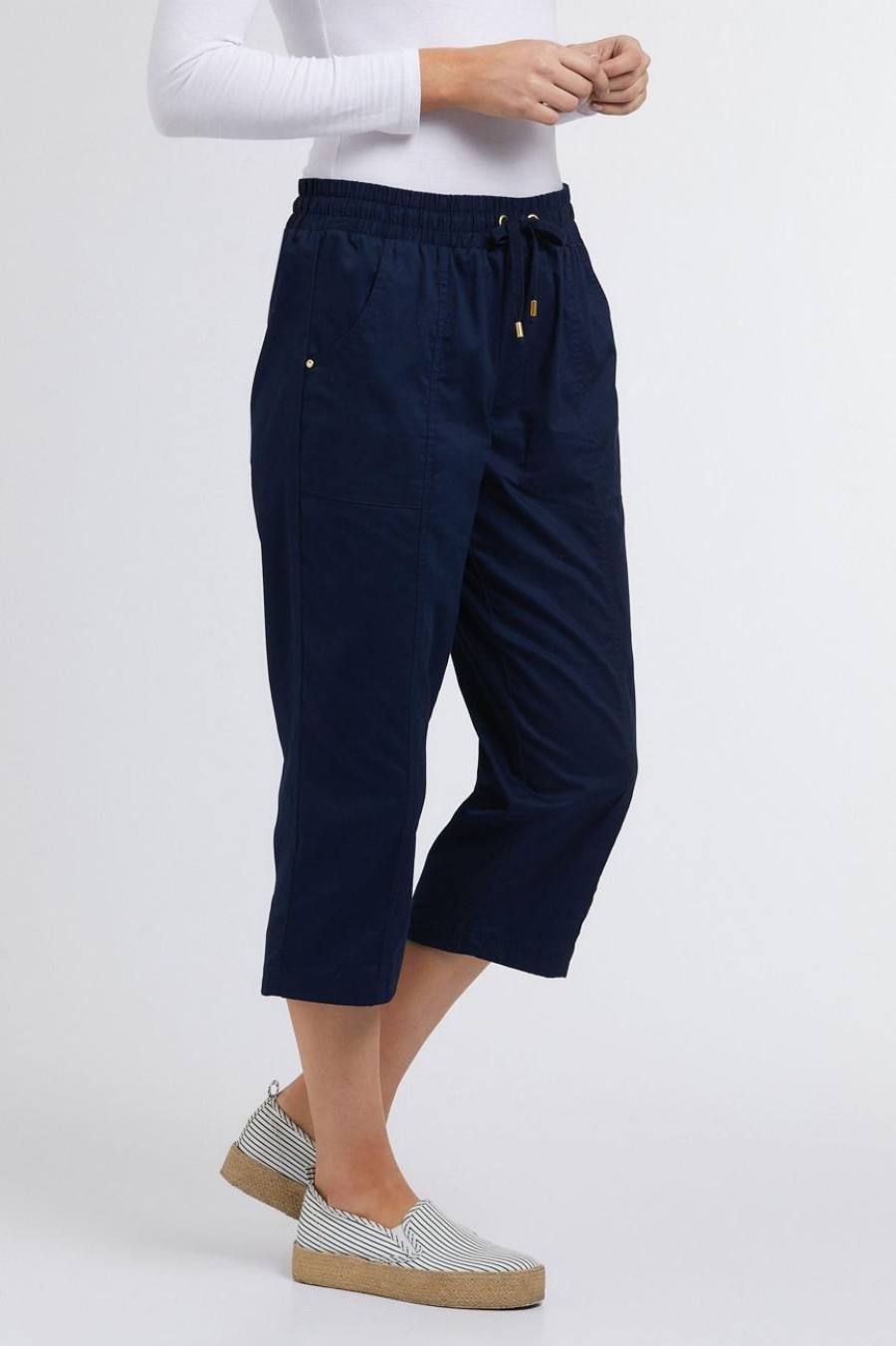 Clothing MILADYS | Cracker Cotton Crops Navy