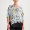 Clothing MILADYS | Floral Border Print Top Multi