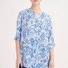 Clothing MILADYS | Printed Shirt Blue Multi