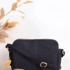 Accessories MILADYS | Textured Dome Crossbody Bag Black