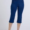 Clothing MILADYS | Straight Leg Pull On Jegging Crops Ink