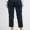 Clothing MILADYS | Sateen Tummy Control Crops Navy