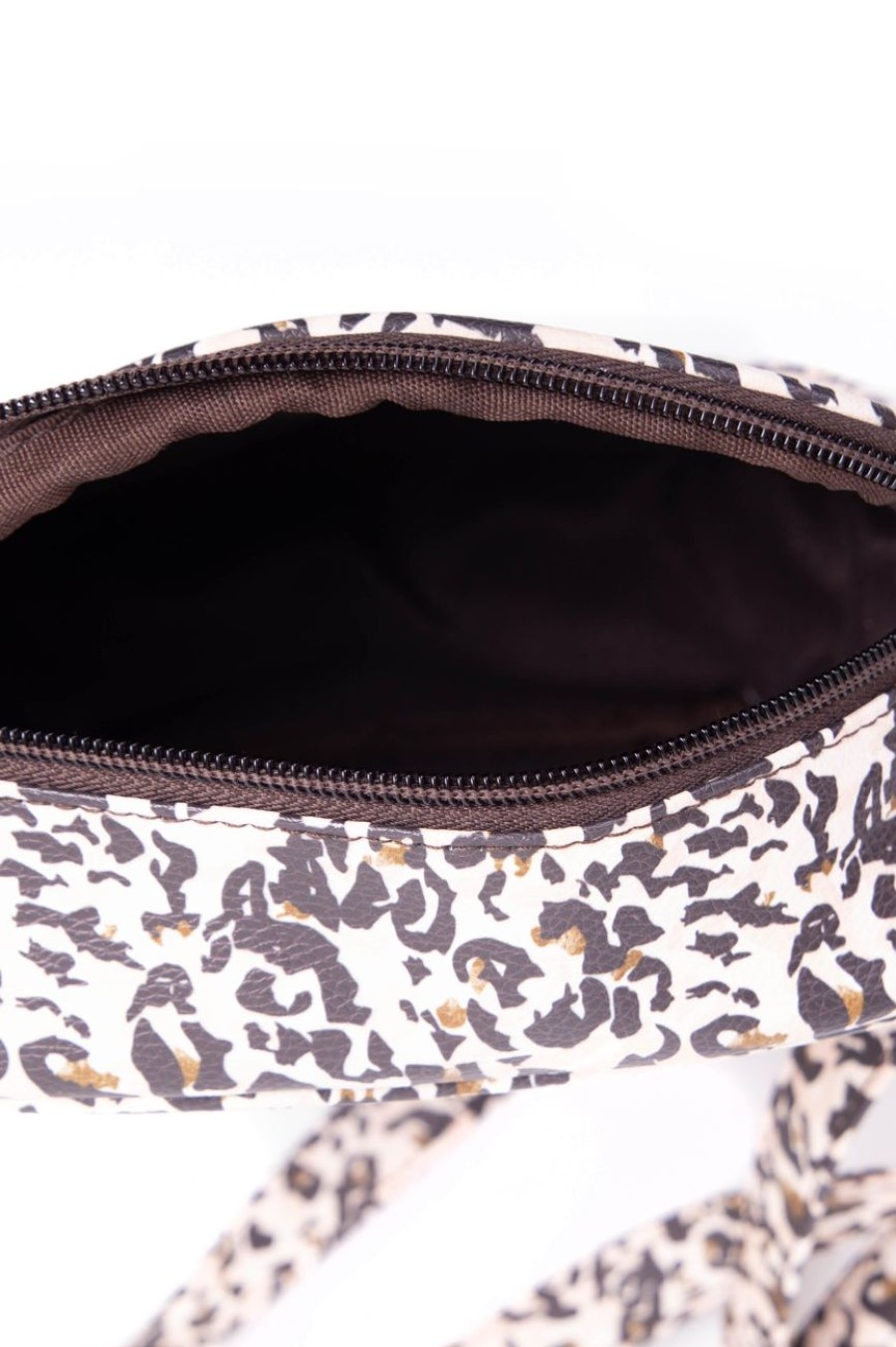 Accessories MILADYS | Animal Print Camera Bag Chocolate