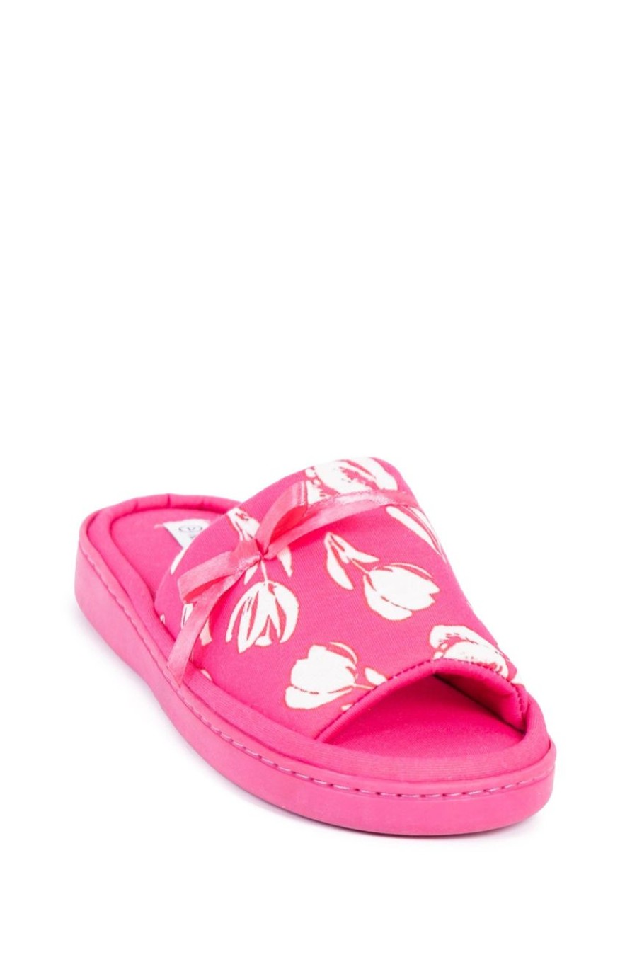 Shoes MILADYS | Open Toe Slippers Pink Cerise