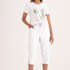 Clothing MILADYS | Cracker Cotton Crops White