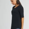 Clothing MILADYS | Short Sleeve T-Shirt Black