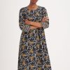 Clothing MILADYS | Paisley Printed A-Line Dress Multi