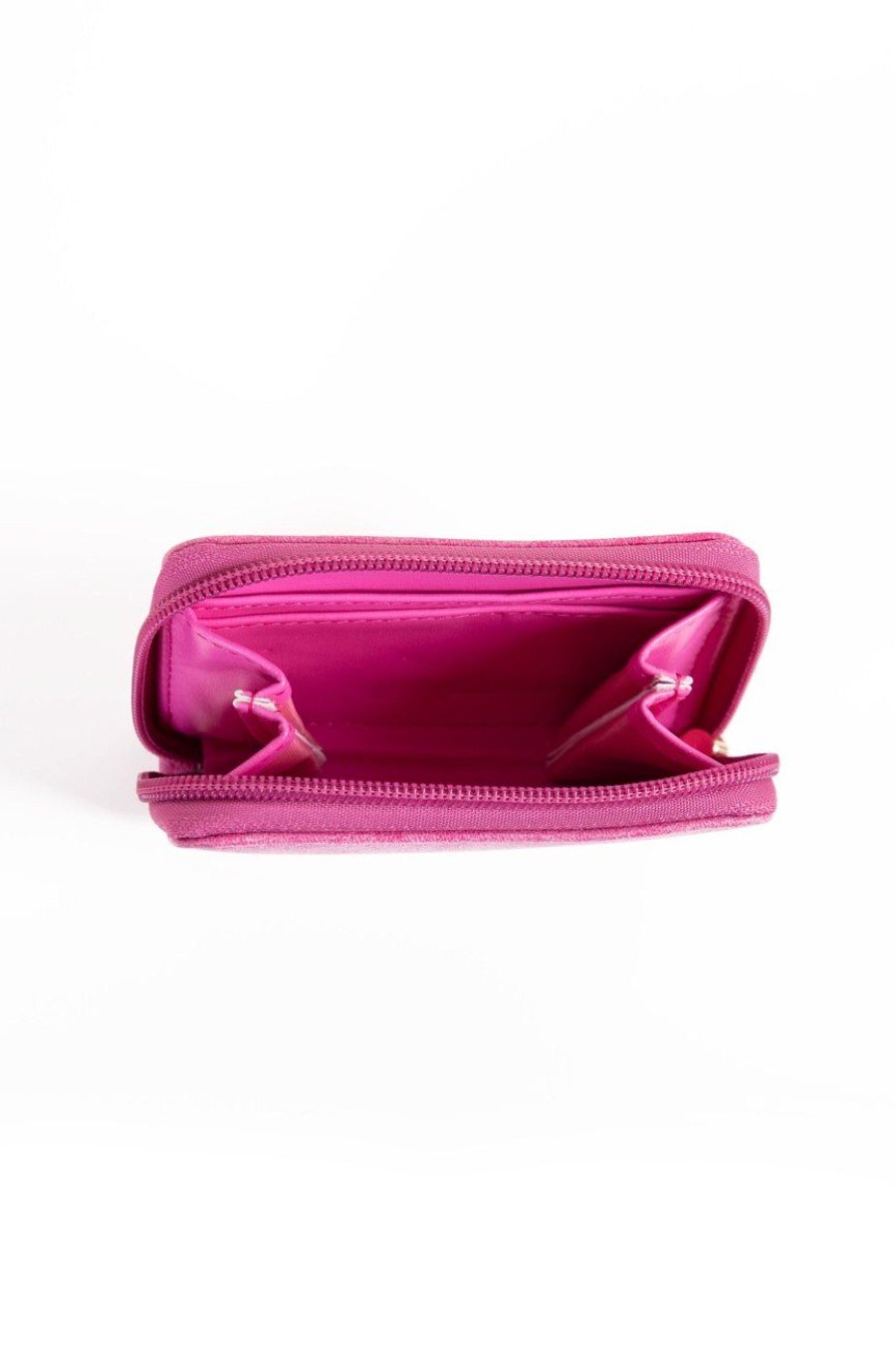 Accessories MILADYS | Textured Coin Purse Pink Glo