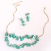 Accessories MILADYS | Necklace And Earring Set Forest Green