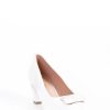 Shoes MILADYS | Block Heel Court Pierre Cardin White