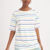 Clothing MILADYS | Coastal Stripe T-Shirt Multi