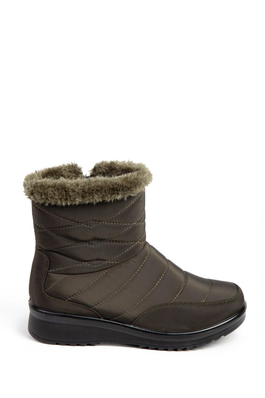 Shoes MILADYS | Nylon Ankle Boot Fatigue