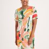 Clothing MILADYS | Printed A-Line Shift Dress Multi