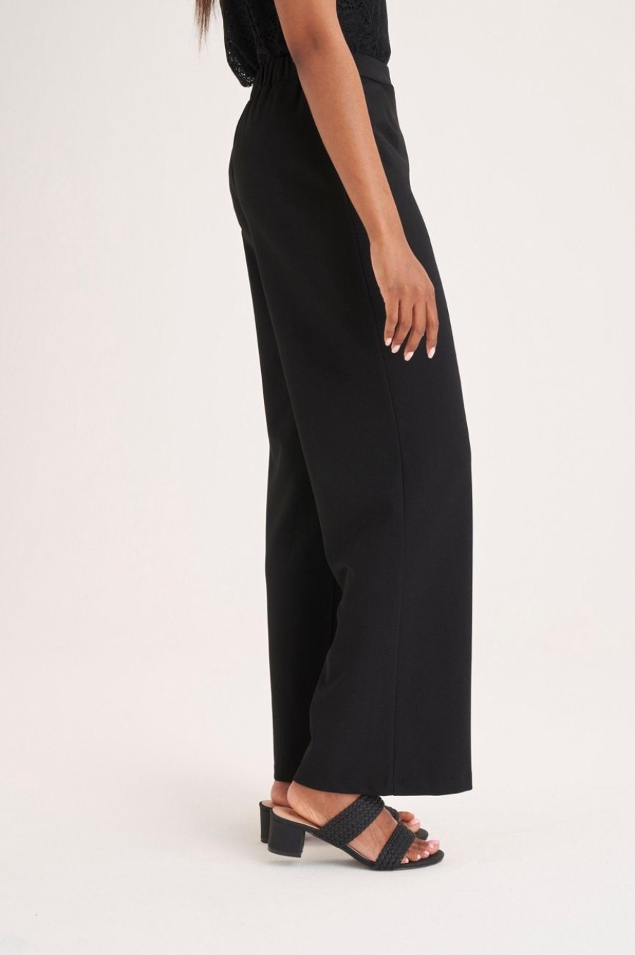 Clothing MILADYS | Wide Leg Pants Black