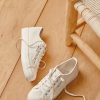 Shoes MILADYS | Lace Up Sneaker - Pierre Cardin White