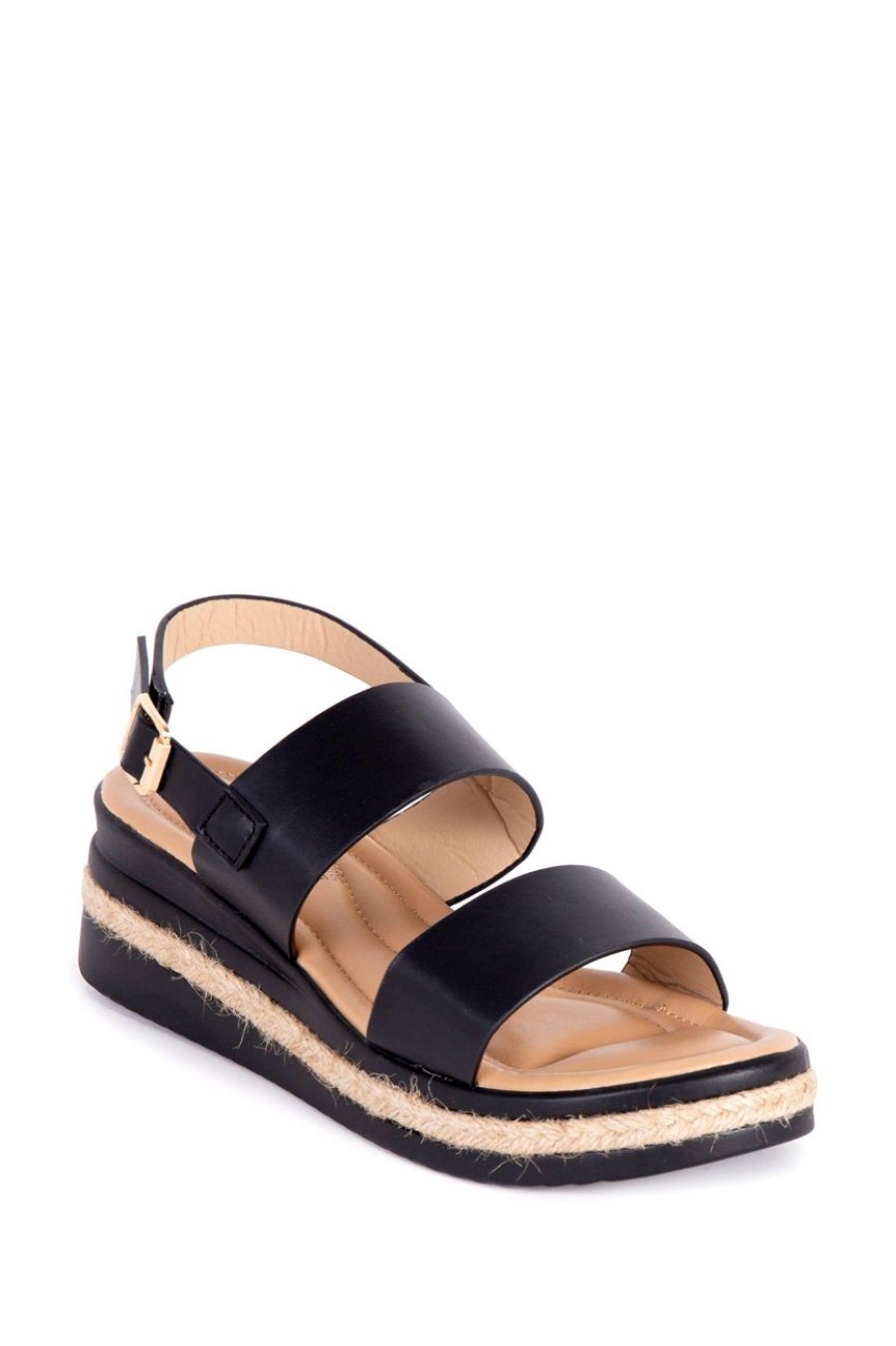 Shoes MILADYS | Wonderfit Heeled Sandal Black