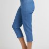 Clothing MILADYS | Pull On Jegging Crops Periwinkle