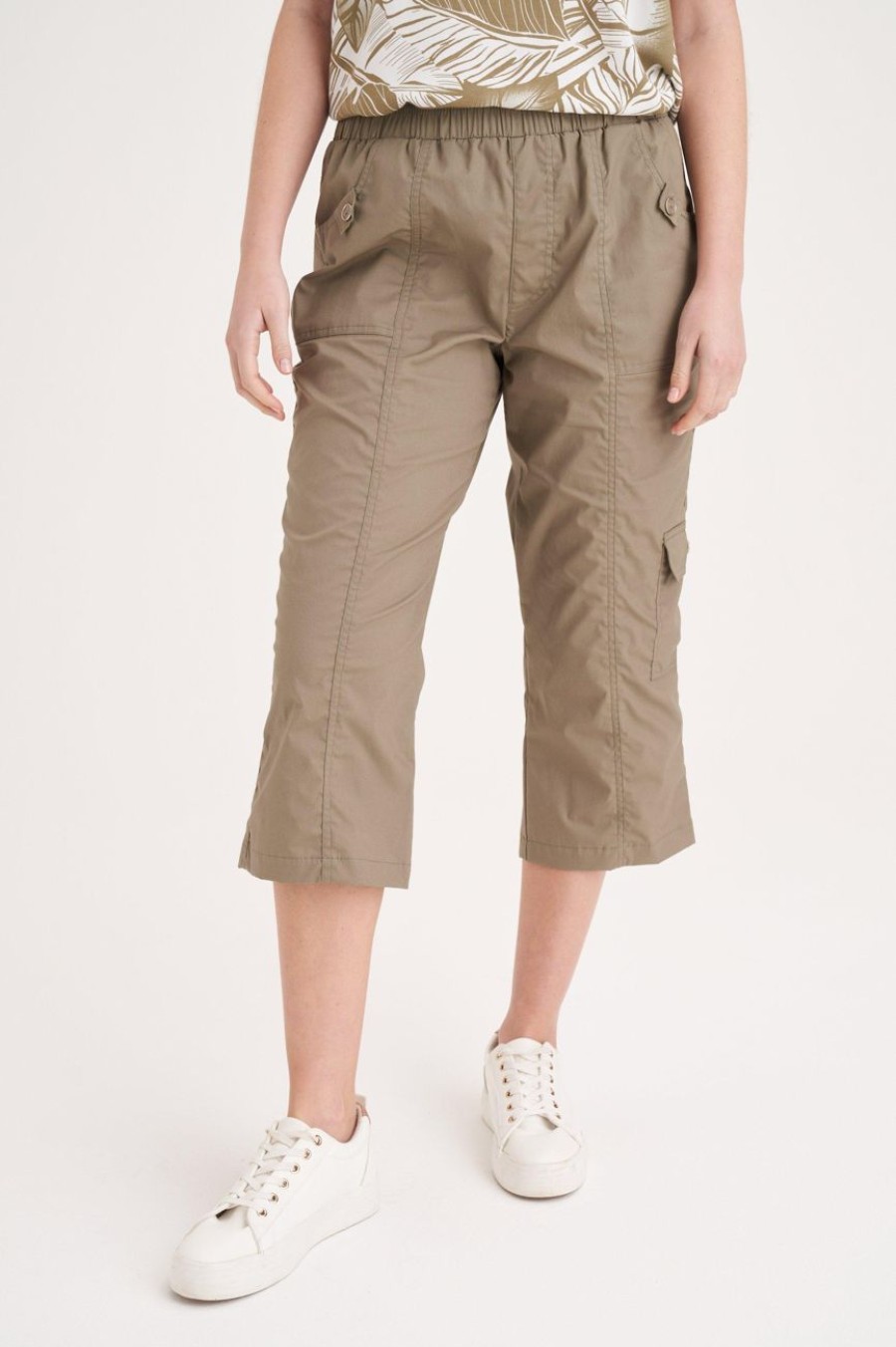 Clothing MILADYS | Twill Crops Fatigue