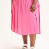 Clothing MILADYS | A-Line Skirt Pink Cerise