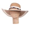 Accessories MILADYS | Sunhat With Scarf Trim Stone