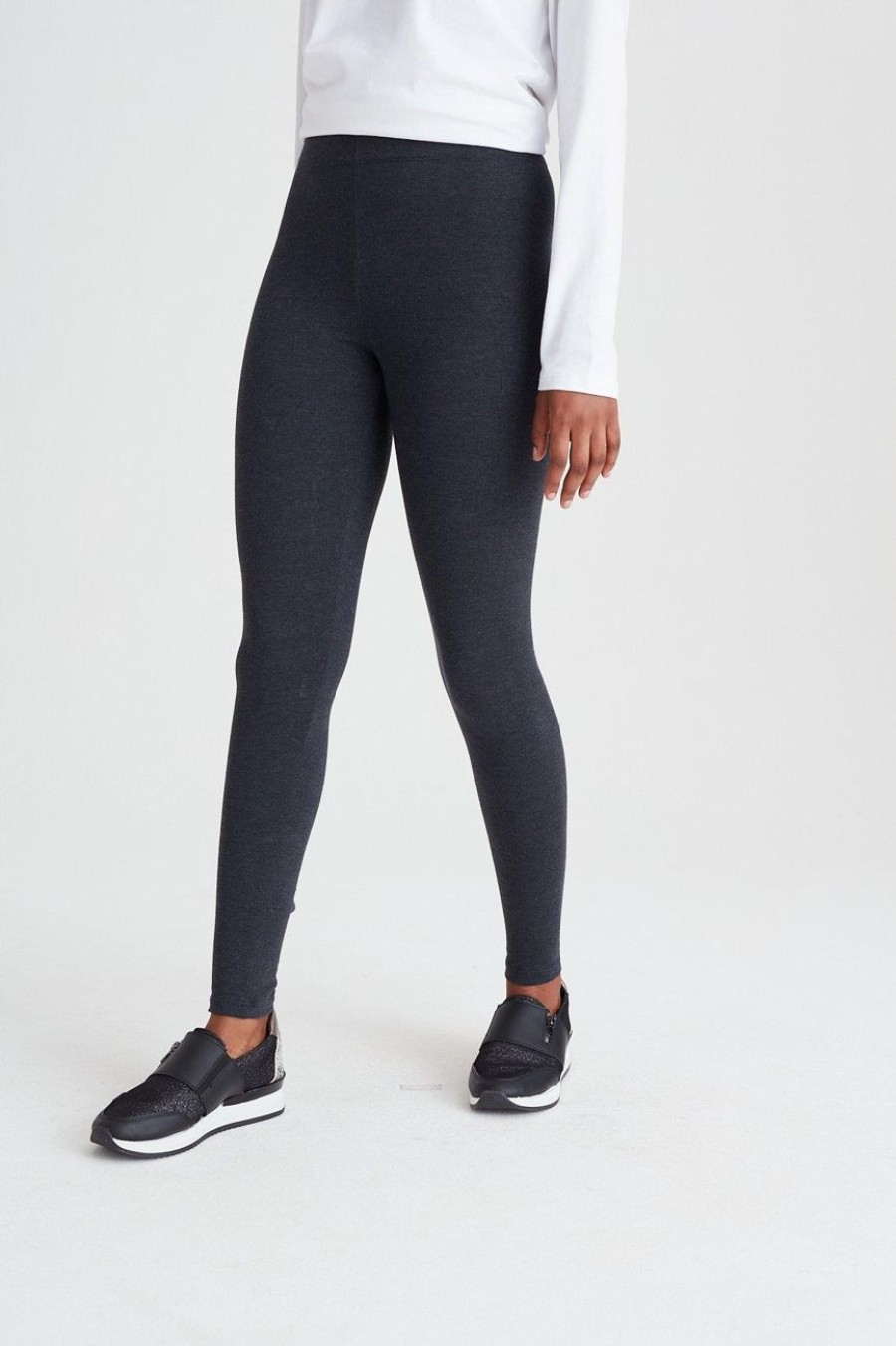 Clothing MILADYS | Ankle Leggings Charcoal