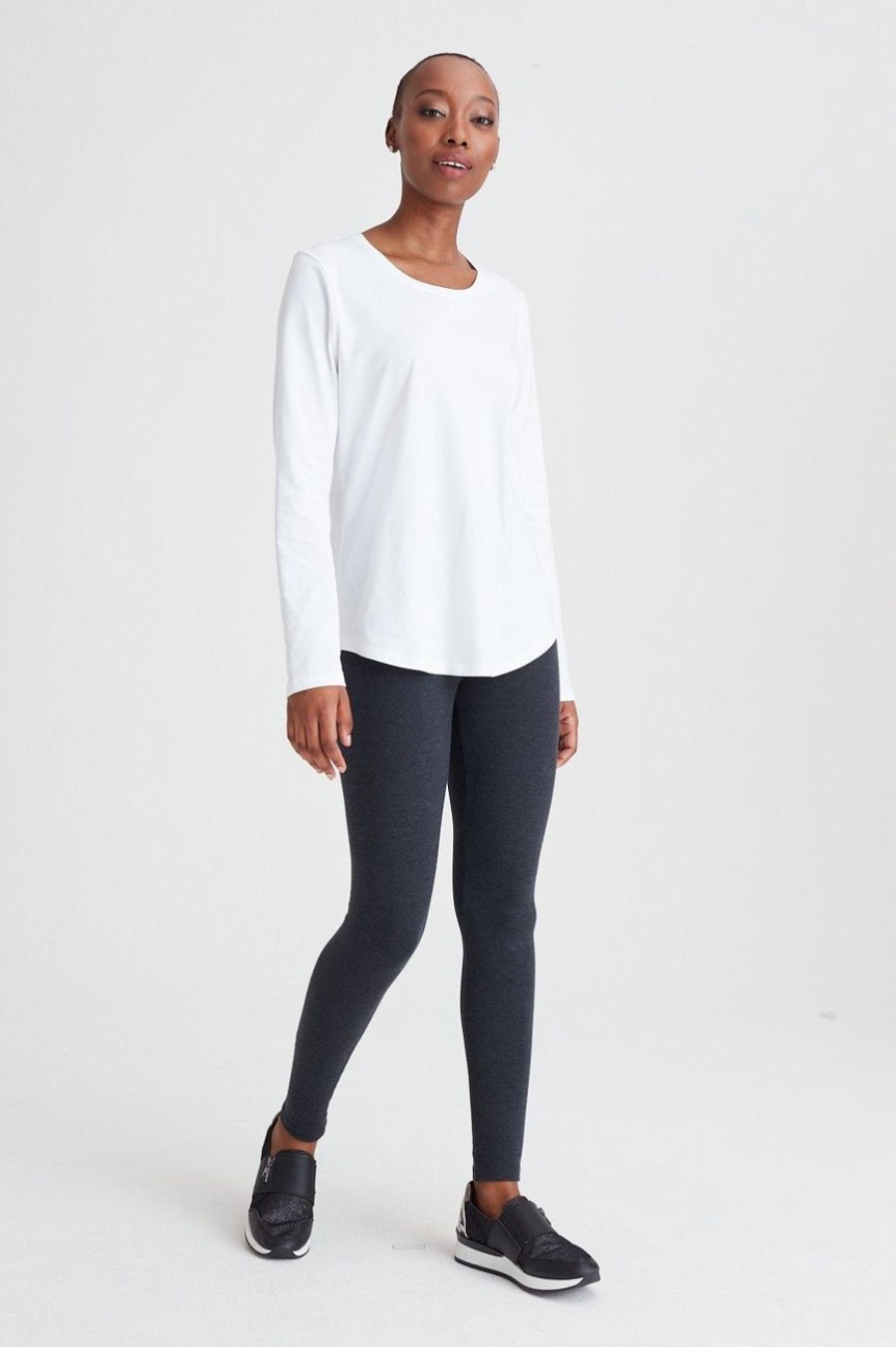 Clothing MILADYS | Ankle Leggings Charcoal