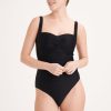 Clothing MILADYS | Wonderfit One Piece Swimsuit Black