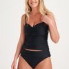 Clothing MILADYS | Wonderfit Tankini Top Black