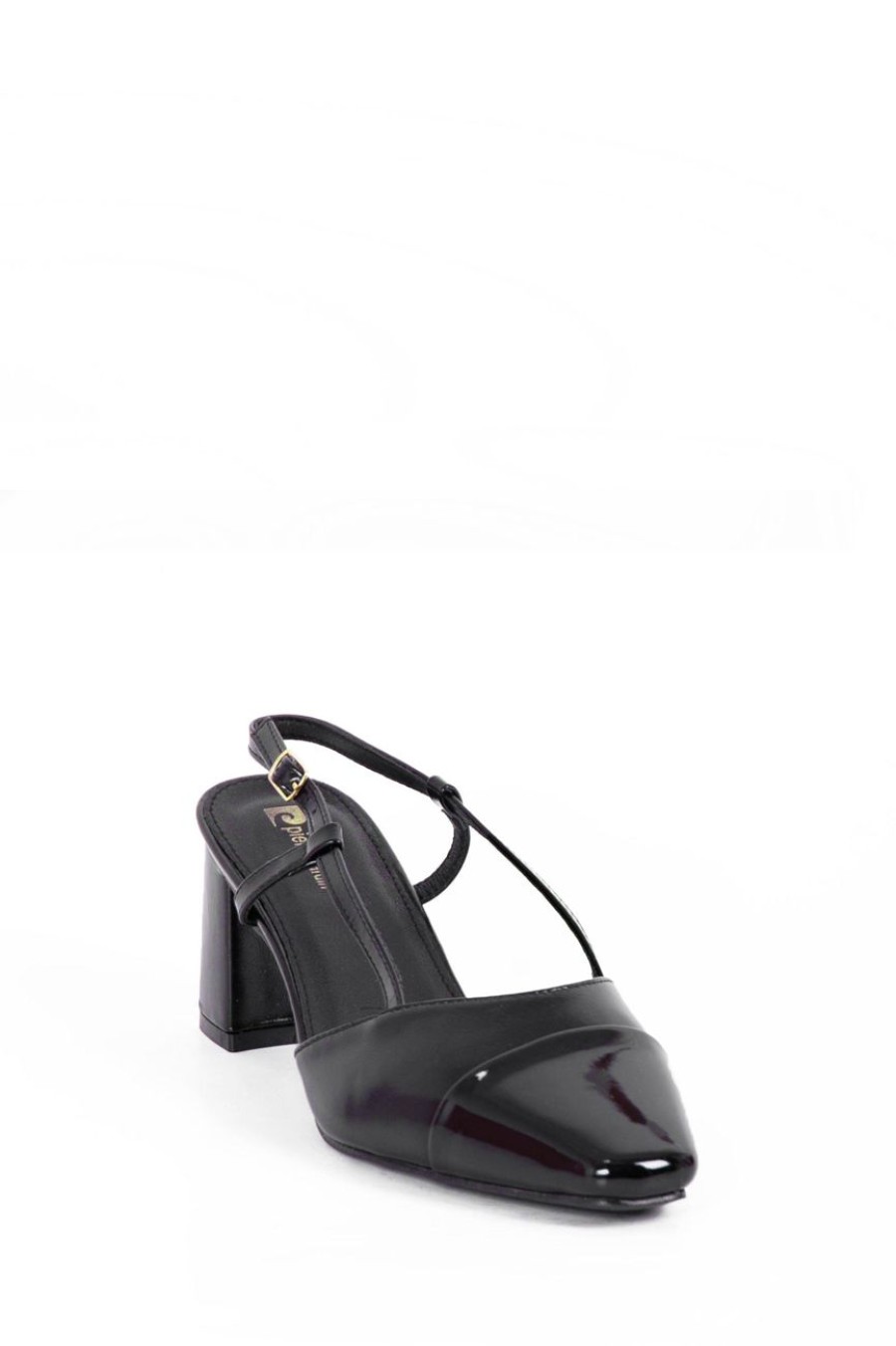 Shoes MILADYS | Block Heel Court Pierre Cardin Black