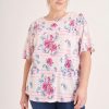 Clothing MILADYS | Combo Print T-Shirt Pink Glo