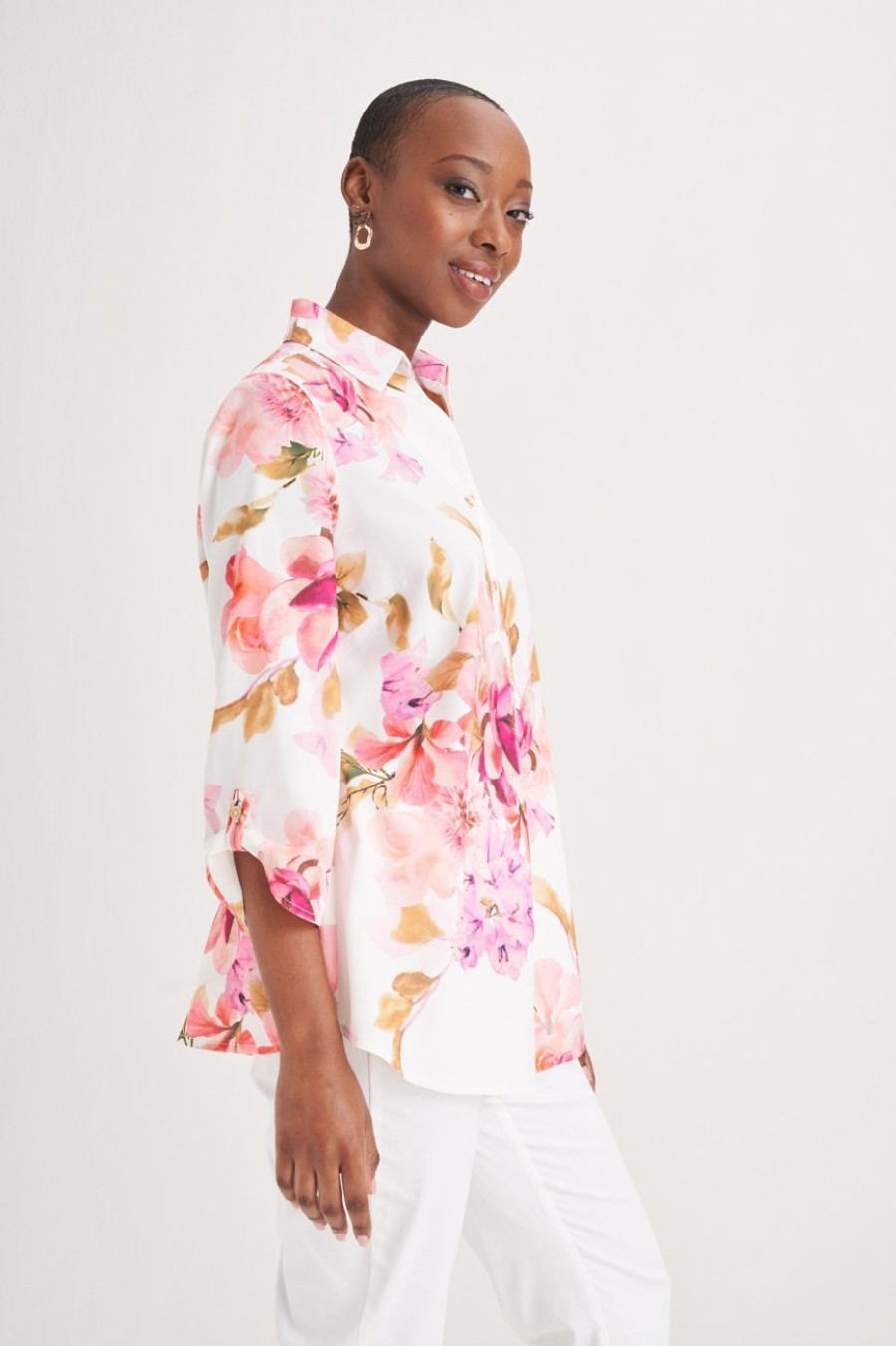 Clothing MILADYS | Floral Print Shirt Multi