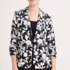 Clothing MILADYS | Monochrome Floral Blazer Multi