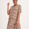 Clothing MILADYS | Aztec Peasant Dress Natural Multi