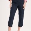 Clothing MILADYS | Sateen Crops Navy