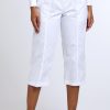 Clothing MILADYS | Cracker Cotton Crops White