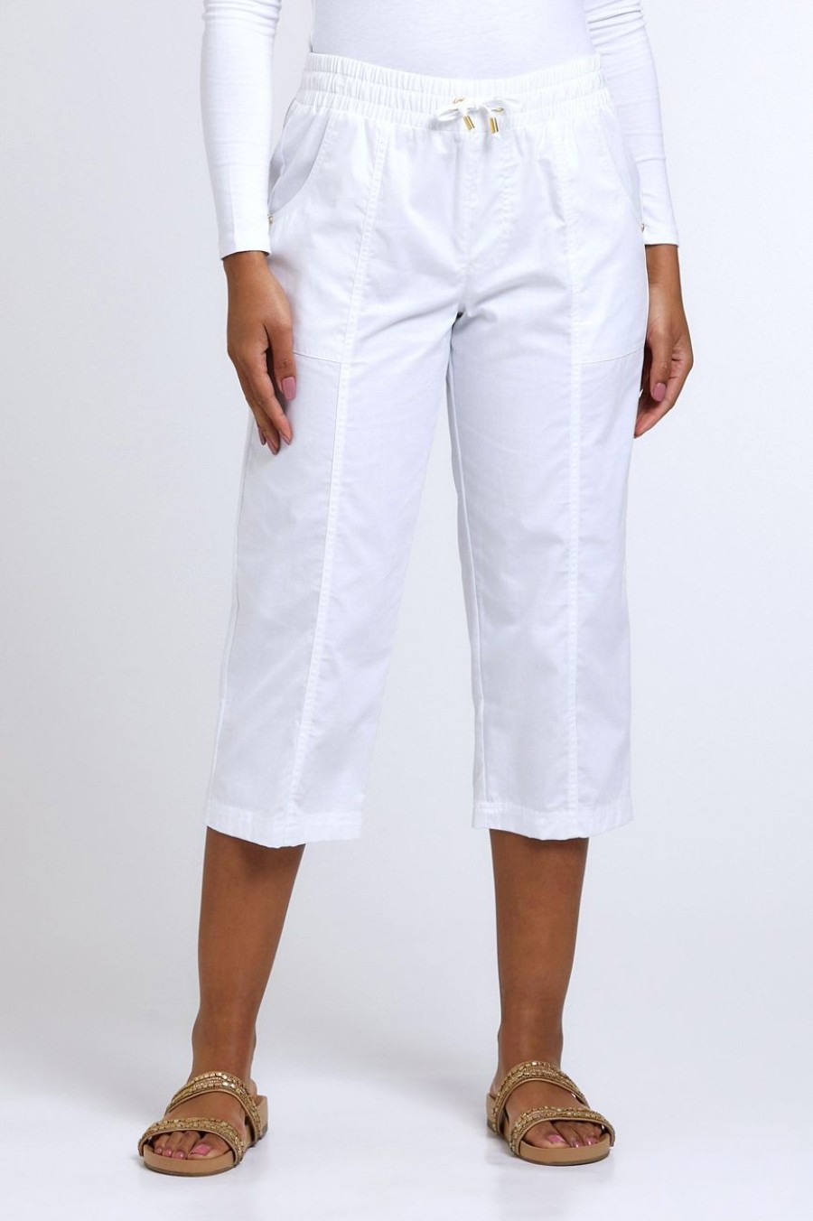 Clothing MILADYS | Cracker Cotton Crops White