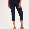 Clothing MILADYS | Slim Leg Denim Crops Ink