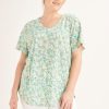 Clothing MILADYS | Ditsy Floral Printed T-Shirt Multi