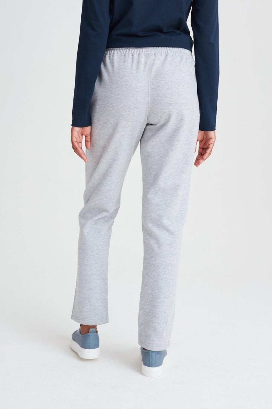 Clothing MILADYS | Fleece Trackpants Grey Light Grey