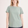 Clothing MILADYS | Boat Neckline Tee Sage