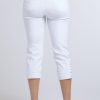 Clothing MILADYS | Wonderfit Slim Leg Crops White