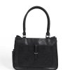 Accessories MILADYS | Textured Tote Bag Black