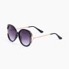 Accessories MILADYS | Oval Sunglasses Black