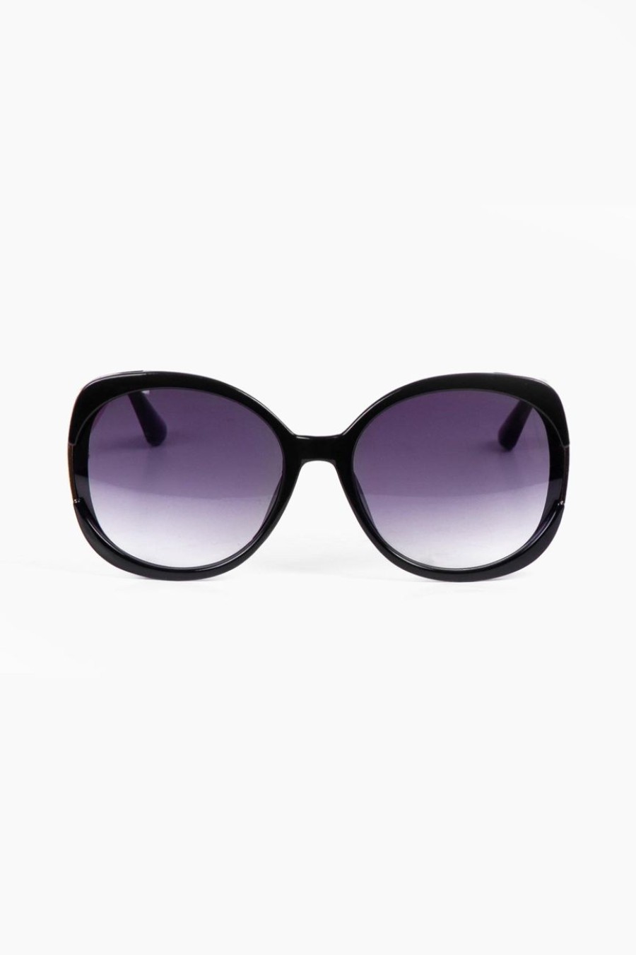 Accessories MILADYS | Oval Sunglasses Black