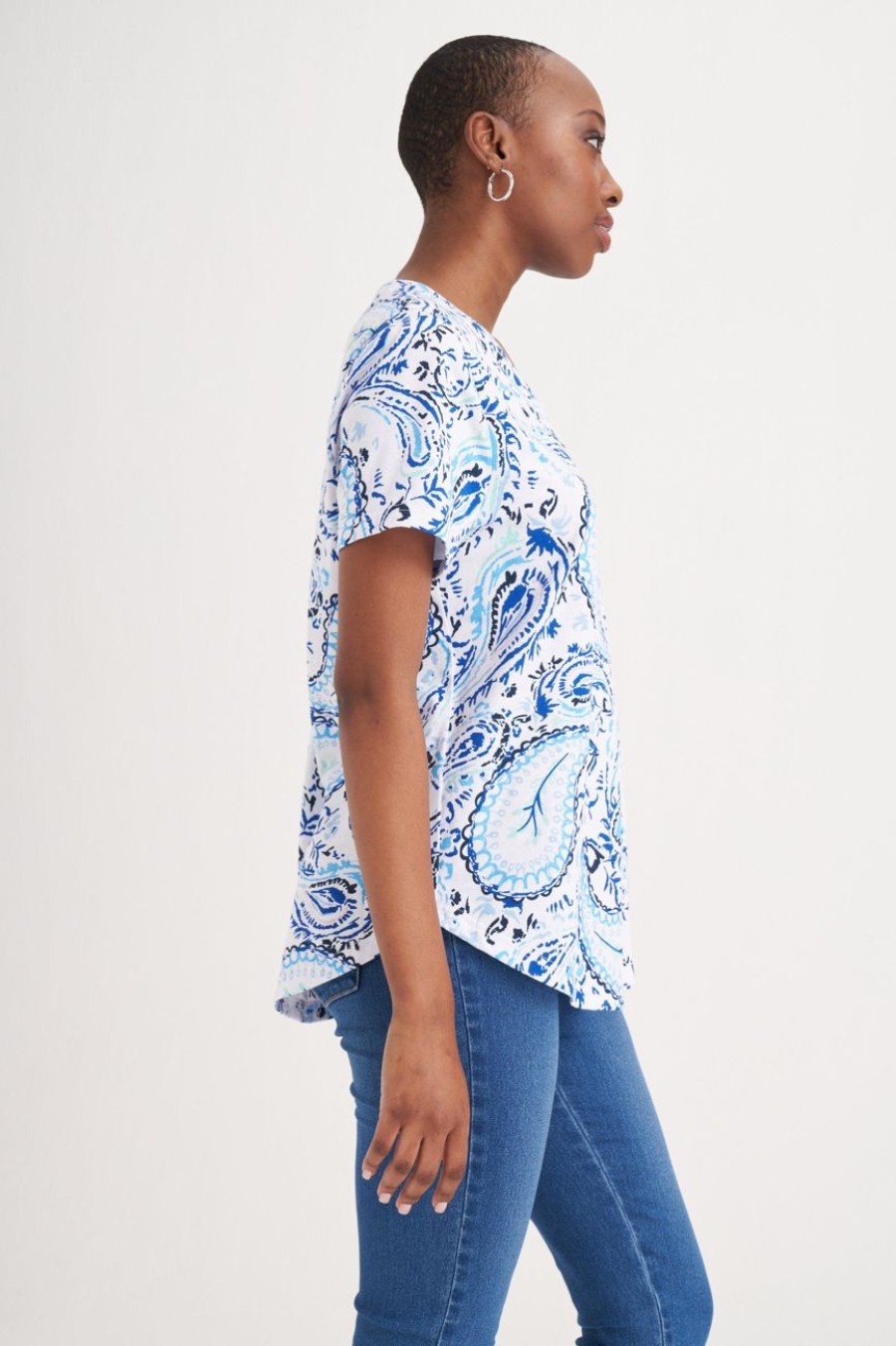 Clothing MILADYS | Paisley Print T-Shirt Multi