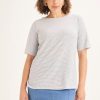 Clothing MILADYS | Pinstripe T-Shirt Multi