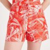 Clothing MILADYS | Printed Swim Shorts Burnt Orange