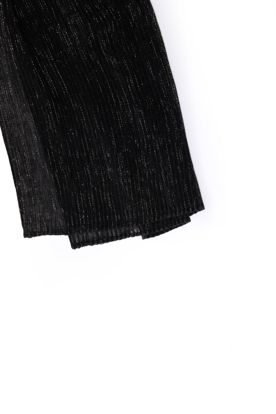 Accessories MILADYS | Lightweight Lurex Scarf Black